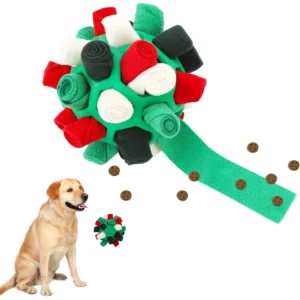 2pcs Dog Puzzle Toys Snuffle Ball Encourages ...