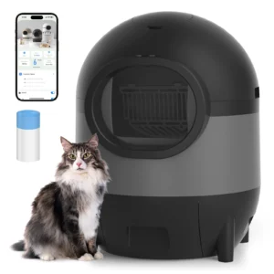 Self-Cleaning Automatic Cat Litter Box Smart ...