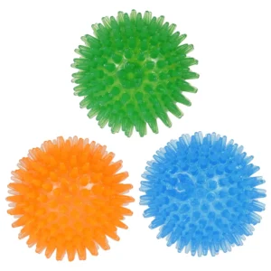 Squeaky Dog Toy Balls Puppy Chew Toys for Tee...