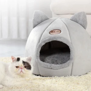 Cat Mat Basket Semi-enclosed Breathable Warm ...