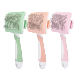 Self Cleaning Cat Wire Brush Dog Pet Grooming...