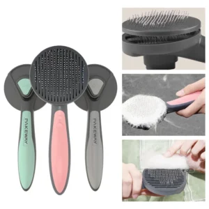 Cat Dog Comb Dog Hair Remover Brush Pet Groom...