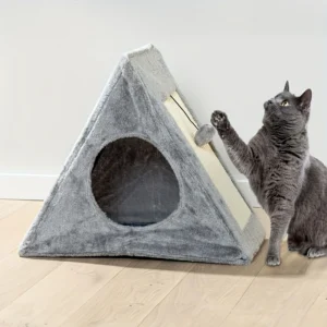Pet bed suitable for cats under 15 pounds wit...