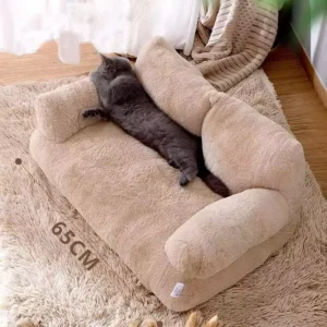 Luxury Cat Bed Sofa Winter Warm Cat Nest Pet ...