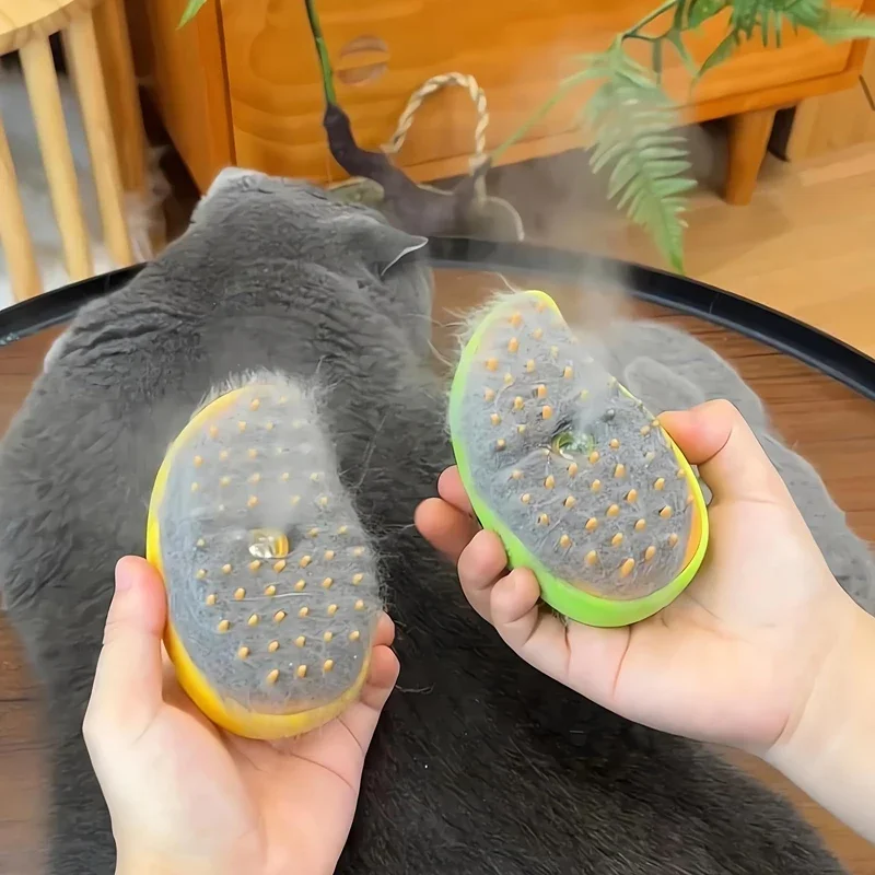 3 in 1 Pet Brush Cat Steam Brush Comb Dog Brush Electric Spray Cat Hair Brushes Massage Pet Grooming Hair Removal Combs Perritos