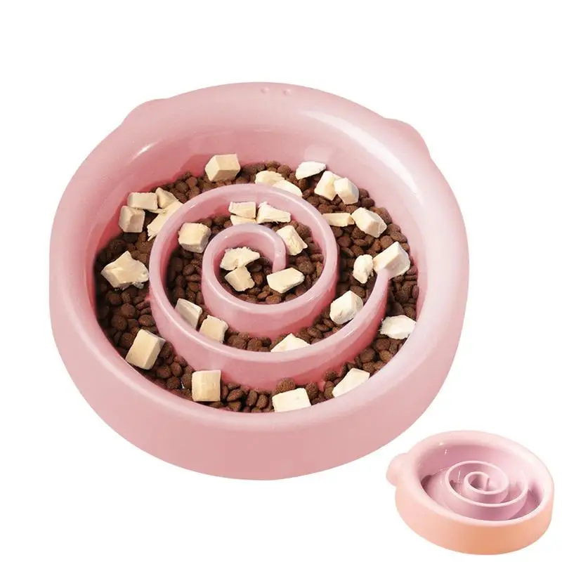 Puzzle Dog Food Bowl Anti-Gulping Interactive Dog Bowl And Water Dog Bowl For Small And Medium Size Dogs