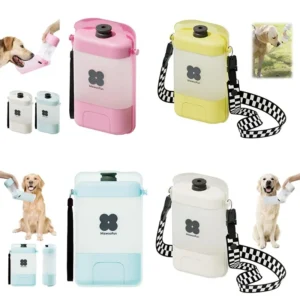 Mewoofun Portable Dog Water Bottle Foldable D...