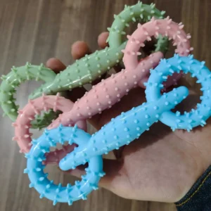 TPR Pet Dog Molar Toys for Cleaning Tooth Tee...