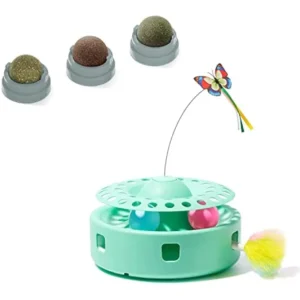 Potaroma Smart 3 in 1 Cat Toy and Catnip Ball...