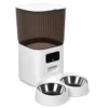 Smart Pet Feeder with Dual Bowls, WiFi APP Re...