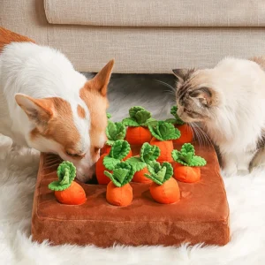 Carrots Enrichment Dog Puzzle Toys,Hide and S...